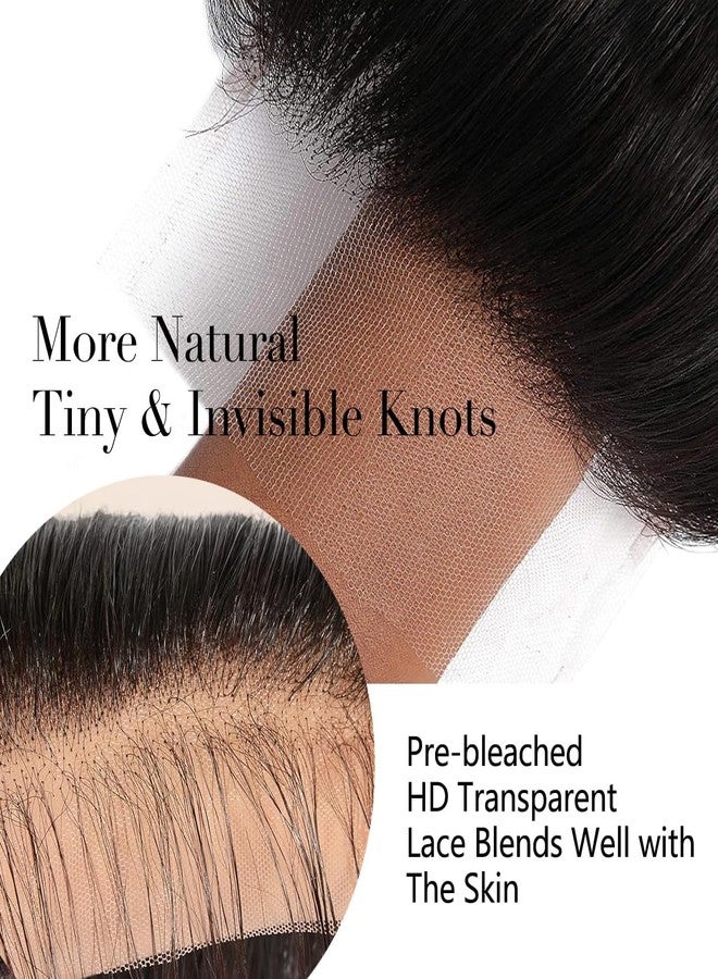 سيلينا وصلة شعر سيلينا دانتيل، شعر برازيلي بكر مموج، وصلة شعر دانتيل حرة، 4×4، شعر بشري طبيعي أسود اللون، 16 بوصة - Image 3