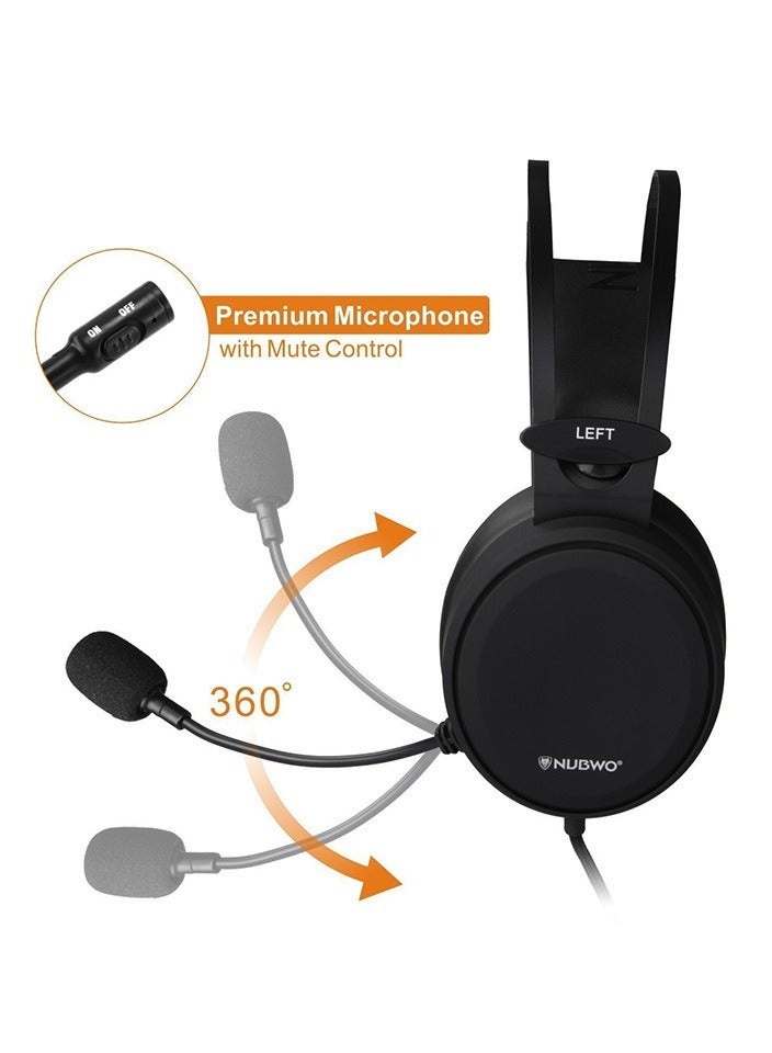 نوبو سماعات ألعاب N7 سلكية مع ميكروفون عازل للضوضاء - Image 5