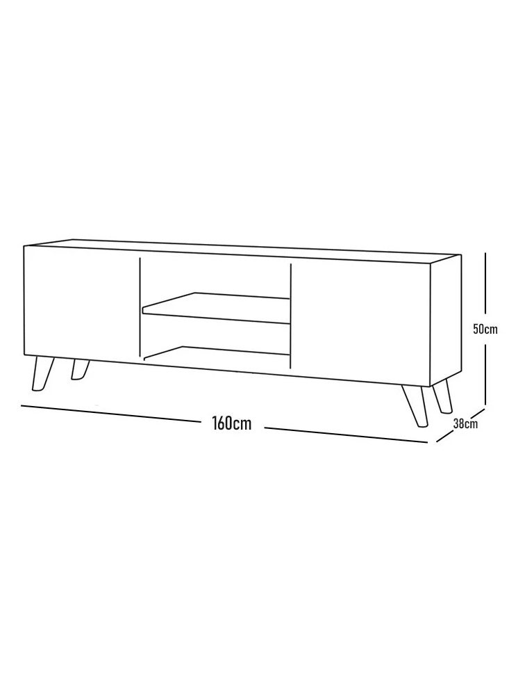Qasr Albayan - TV unit 160 cm - Image 1