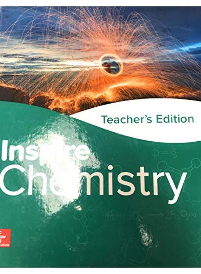 Inspire Science  Chemistry  G9-12 Teacher Edition  Ed   1