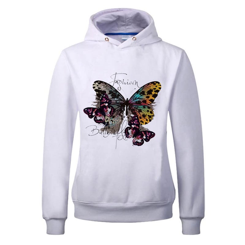 Lockban 8 Large Sheets Colorful Butterfly Iron on Stickers Patches Cute Flying Animal Heat Transfer Stickers Decals DIY T-Shirt Jeans Backpacks Families Clothing Hat Decoration Applique - Image 5