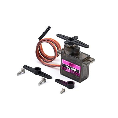 YoungRC MG90D 9g Digital Micro Servo Metal Gear Motor High Torque Servo Upgraded MG90S for RC Plane Helicopter Boat Car Trex 450 - Image 3
