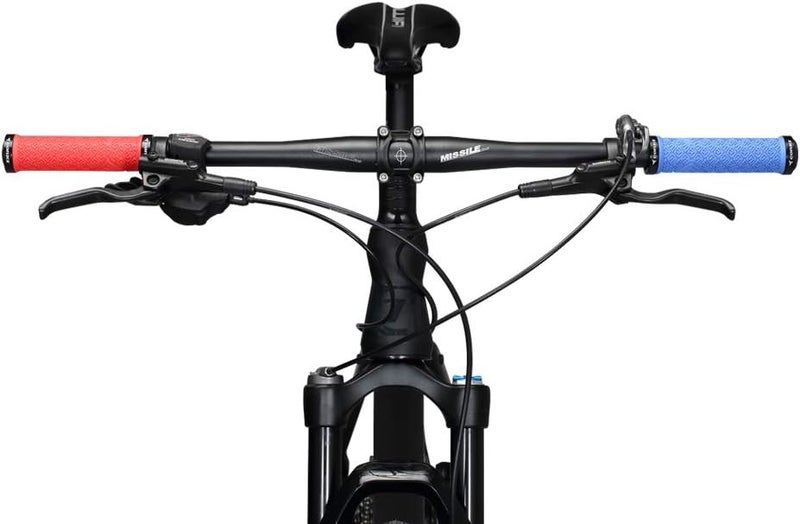 corki قبضات دراجة جبلية، قفل مزدوج على قبضات مقود الدراجة لدرجات MTB، downhill - Image 5