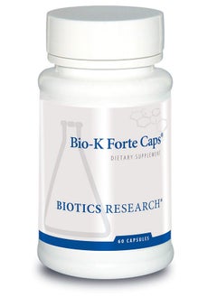 Research Bio K Forte Caps ® Vitamin K As Meaquinone 7 Phytonadione Combination K1 Mk 7 In A 10:1 Ratio. High Potency Vitamin K With Sod And Catalase 60 Capsules
