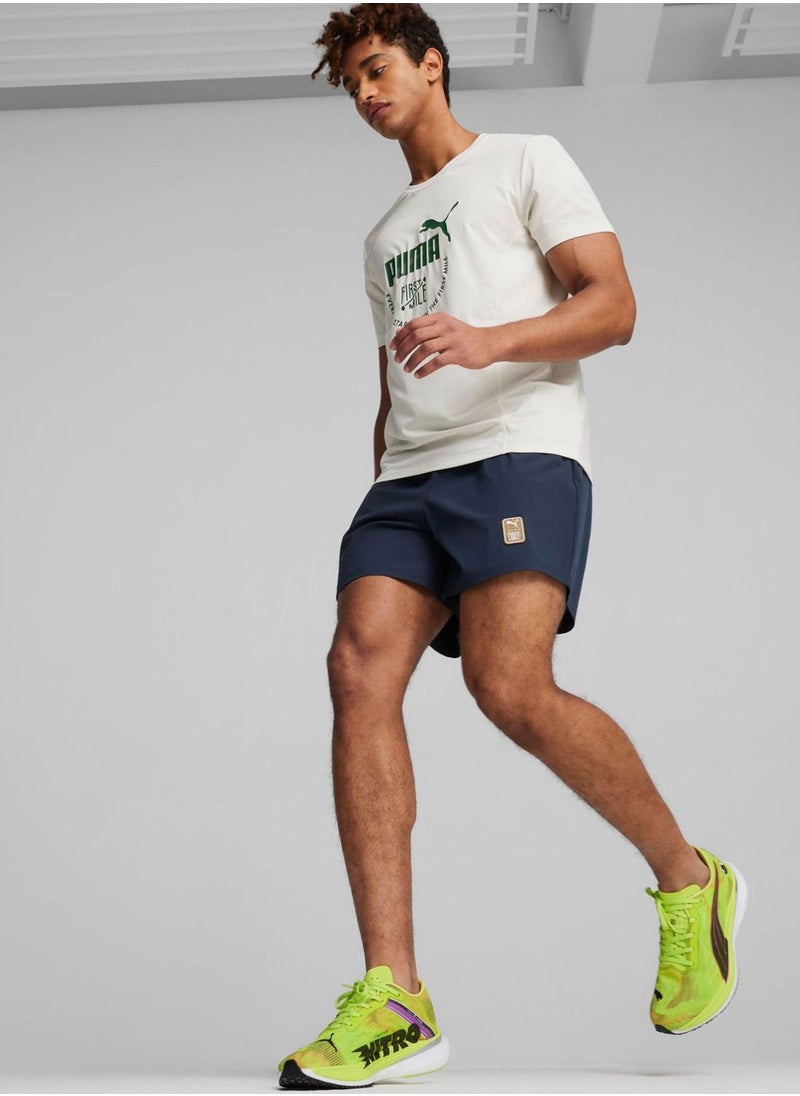 PUMA - 5" First Mile Woven Shorts - Image 1