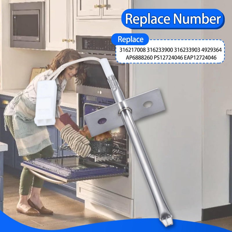 DRELD 316233902 316217008 Oven Temperature Sensor Probe, Compatible with Frigidaire, Kenmore Range, Replace 316217008 316233900 316233903 4929364 AP6888260 PS12724046 EAP12724046 - Image 3