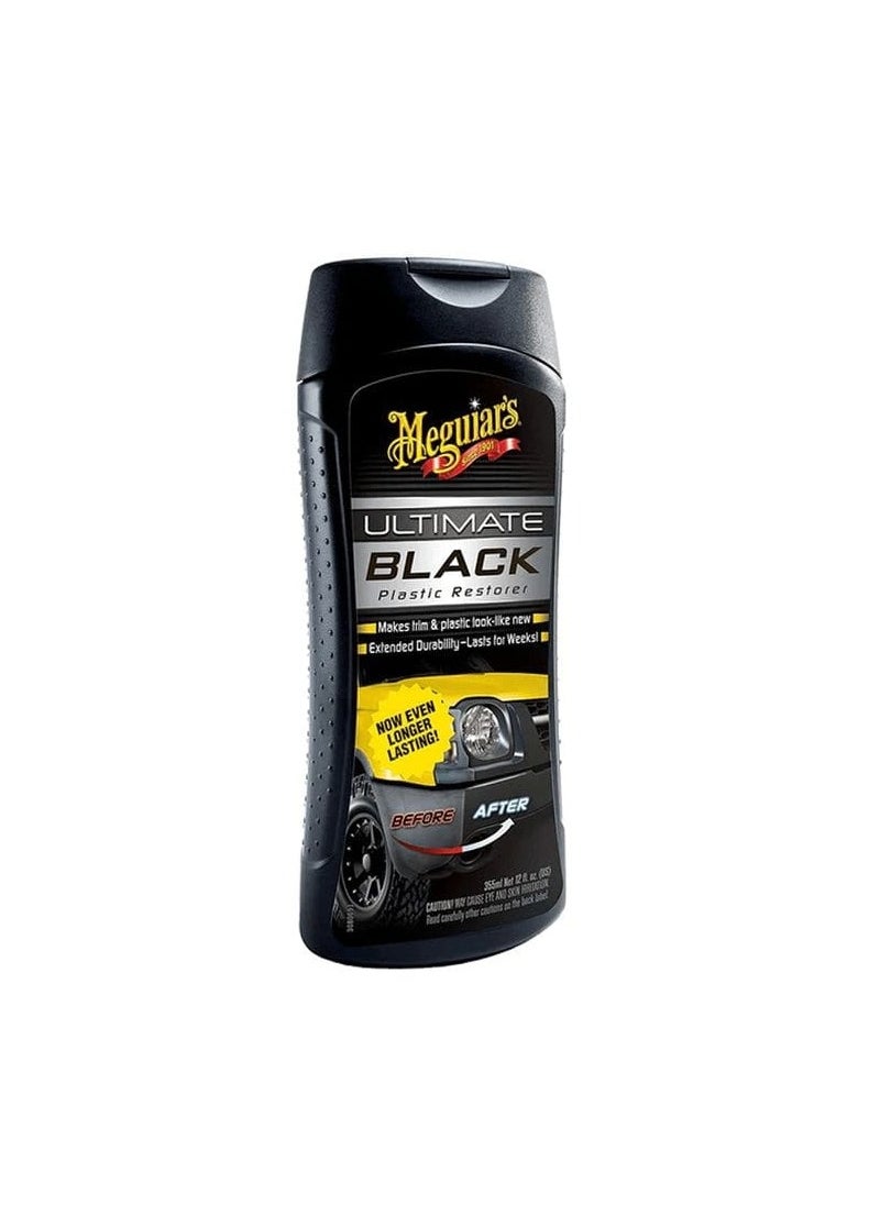Meguiars - Combo offer  Buy Meguiars Scratch-X Fine Scratch And Blemish Remover 207ml  Meguiars Ultimate Black Car Plastic Restorer 355ml - Image 1
