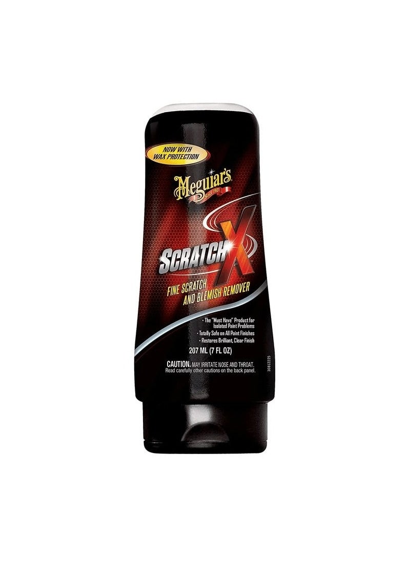 Meguiars - Combo offer  Buy Meguiars Scratch-X Fine Scratch And Blemish Remover 207ml  Meguiars Ultimate Black Car Plastic Restorer 355ml - Image 1