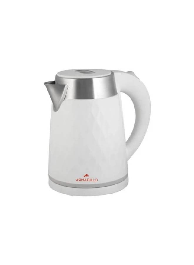 غلاية أرماديلو (بلاستيك - استانلس داخلي) 1.7 لتر، 1500 وات - ARM-SDA-KTL-BK-004