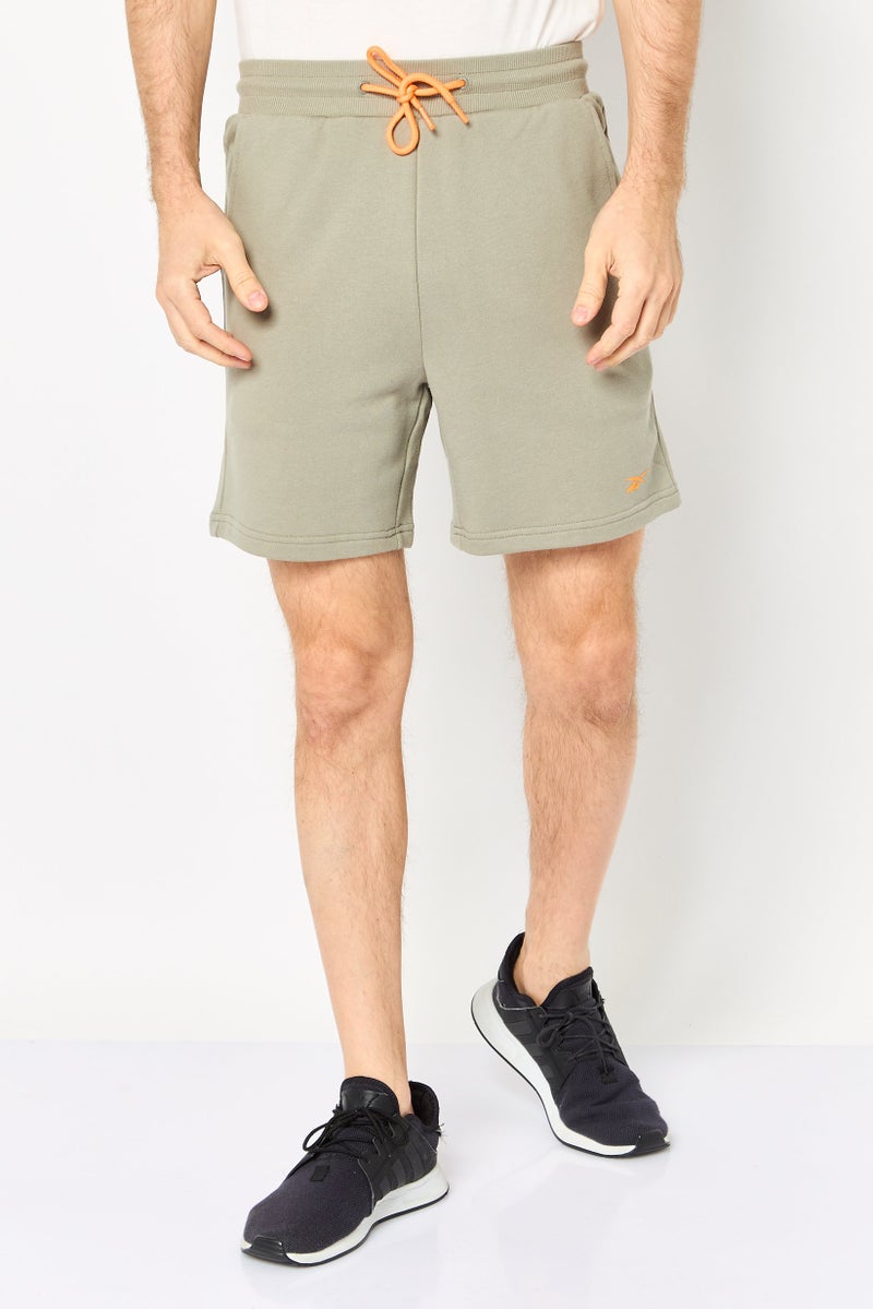 Reebok Men Sportswear Fit Outdoor Shorts, Grey - Image 1