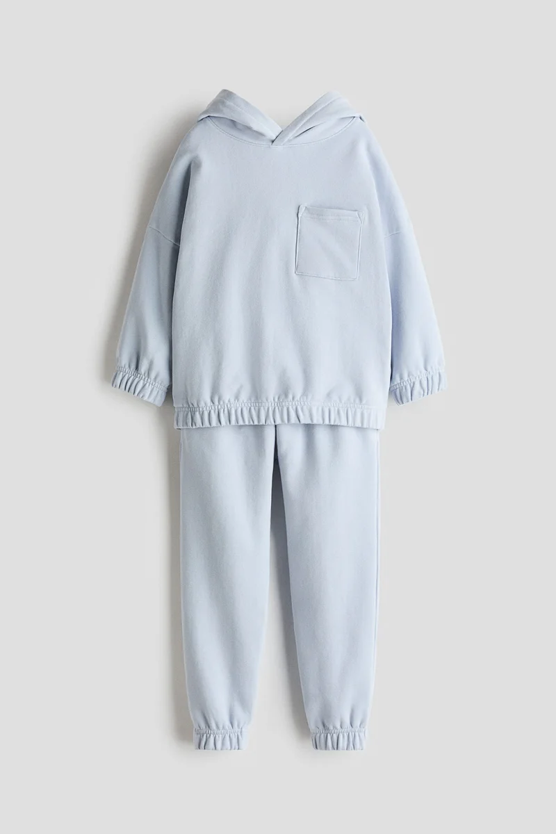 اتش اند ام طقم سويت شيرت قطني - قطعتين