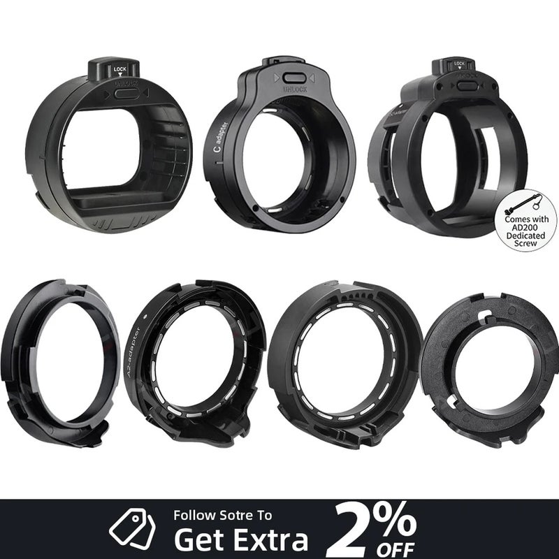 أمبيتيفول صندوق إضاءة ناعم Ambitful, A2 Adapter - Image 2