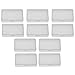Serounder Game Case Box for 10pcs Transparent Anti Dust Cover Cartridge Game Case Box GBA Protective HolderTransparent - Image 3