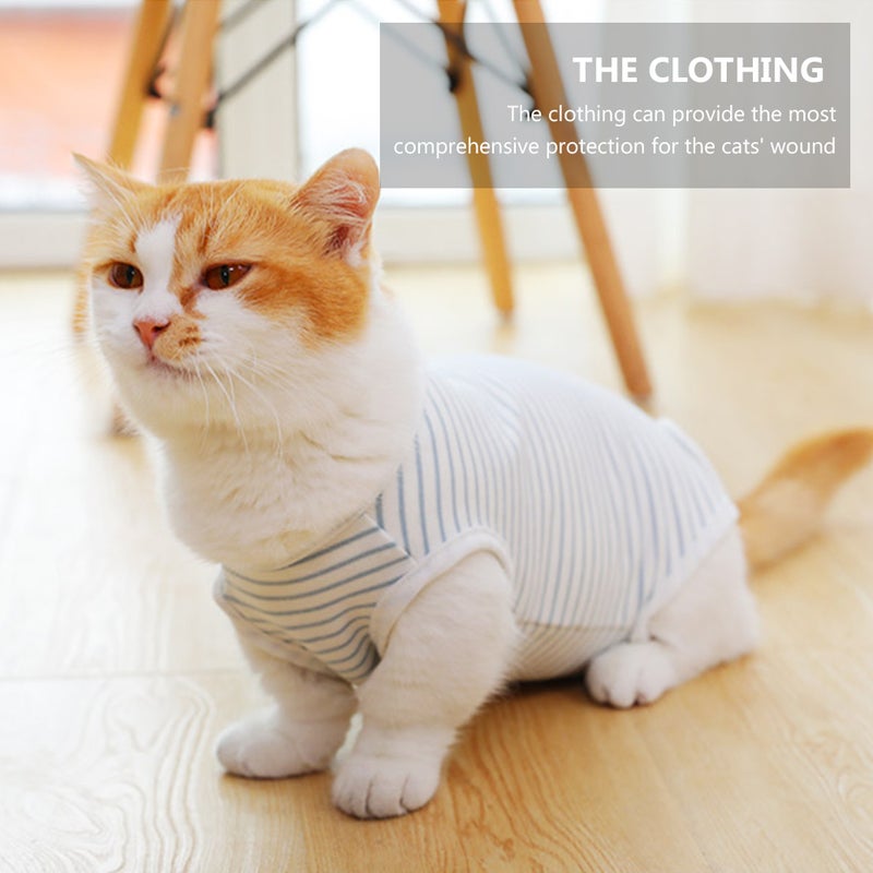 Pet Cat Recovery Suit Abdominal Wounds Protector Post-Operative Clothes - Image 5