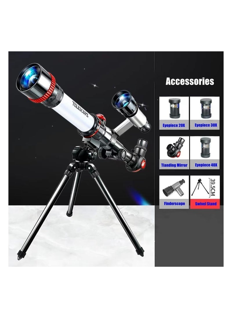 Cool Baby Style - Astronomy  Telescope  Monocular Telescope for Children  Fully Multi-Coated Optics  Astronomical Refractor with Tripod  For Scientific Experiment Simulation - Image 1