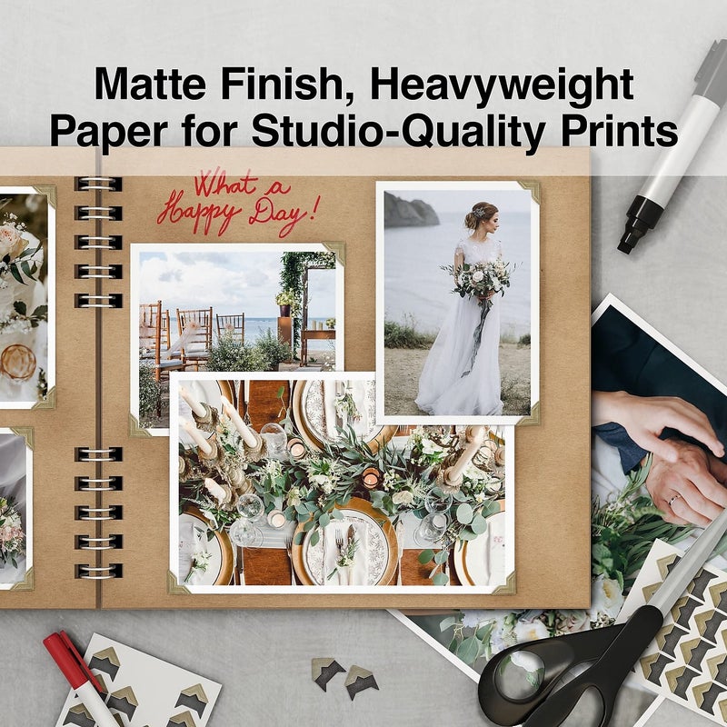 Staples Photo Supreme Paper, 8 1/2" x 11", Double Sided Matte, 50/Pack - Image 3