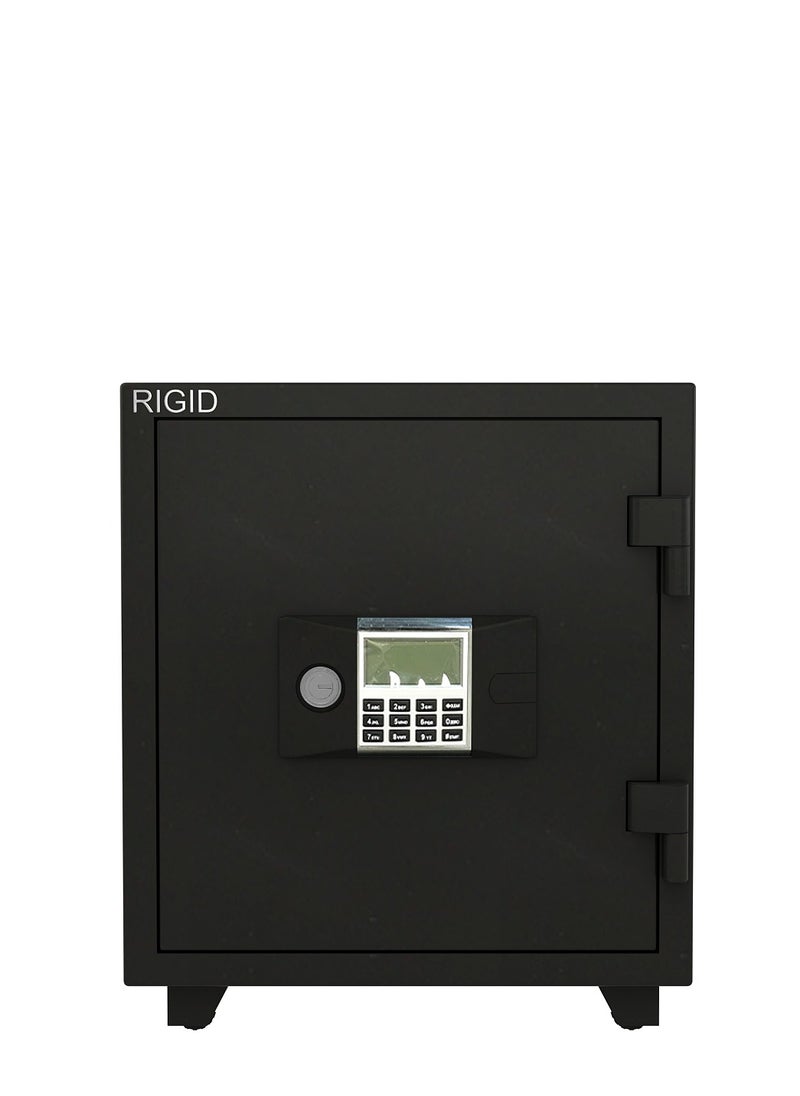 RIGID - Fire Resistant Steel Safe with Digital And Key Lock, 70Kg - Image 1