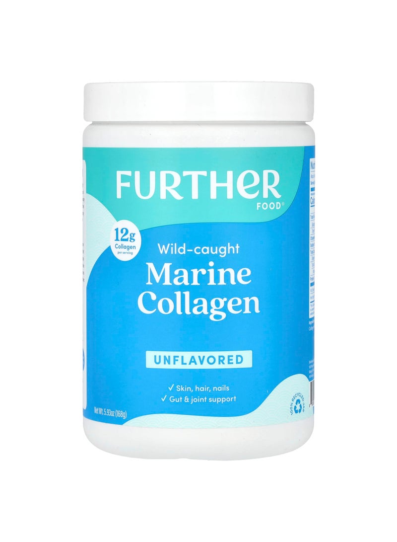 Wild-Caught Marine Collagen, Unflavored, 5.93 oz (168 g)
