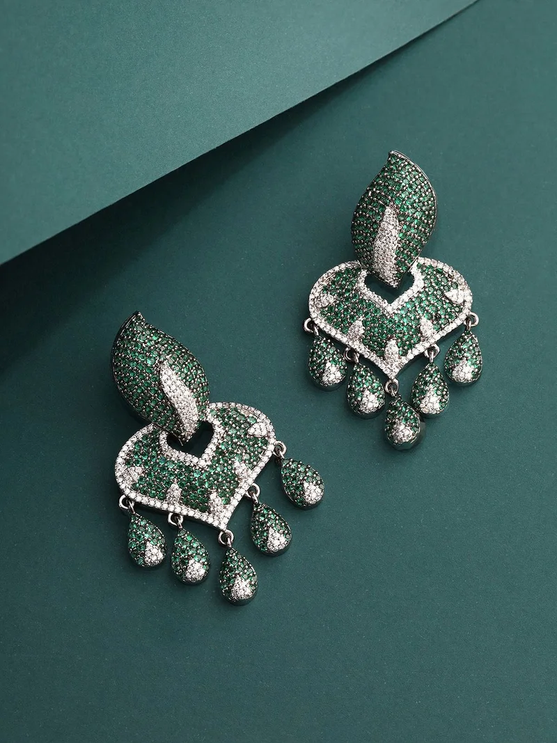 Priyaasi Studded Drop Earrings