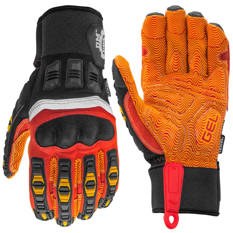Cestus 8032, Impact Gloves with Grip, Gel Padded Palm, Polycarbonate Knuckle, Heavy Duty Safety Work Gloves (2X-Large) - Image 1