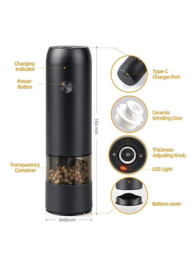 Arabest Electric Grinder for Pepper Salt Spice Coffee 0.05 kg 15.0 W Grinder2202198 Black  - Image 2
