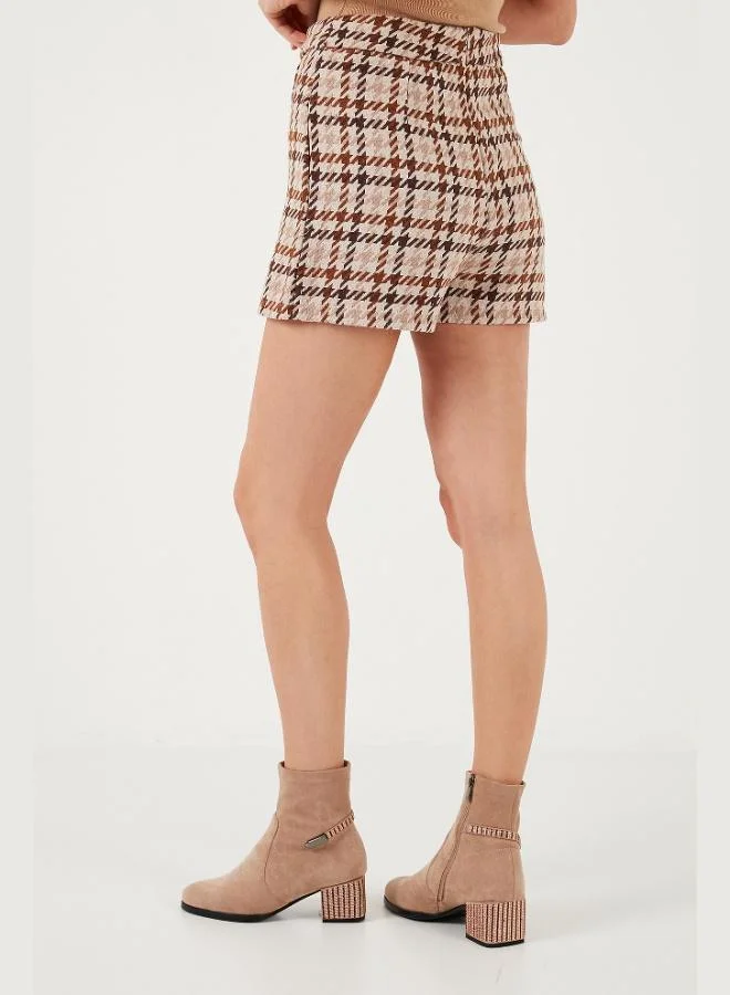 Lela  Lela Cotton Blend Regular Fit Winter Short Skirt Women's SHORT SKIRT 61100015 for Women | Best Price UAE