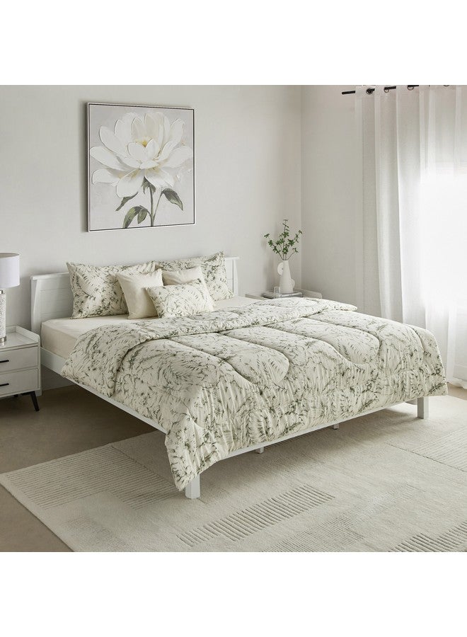 Home Box Valencia Cairns 7-Piece Printed Cotton King BIAB Comforter Set 240 x 220 cm  - Image 1