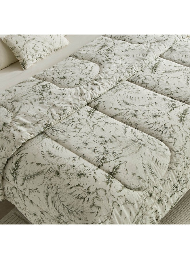 Home Box Valencia Cairns 7-Piece Printed Cotton King BIAB Comforter Set 240 x 220 cm  - Image 4