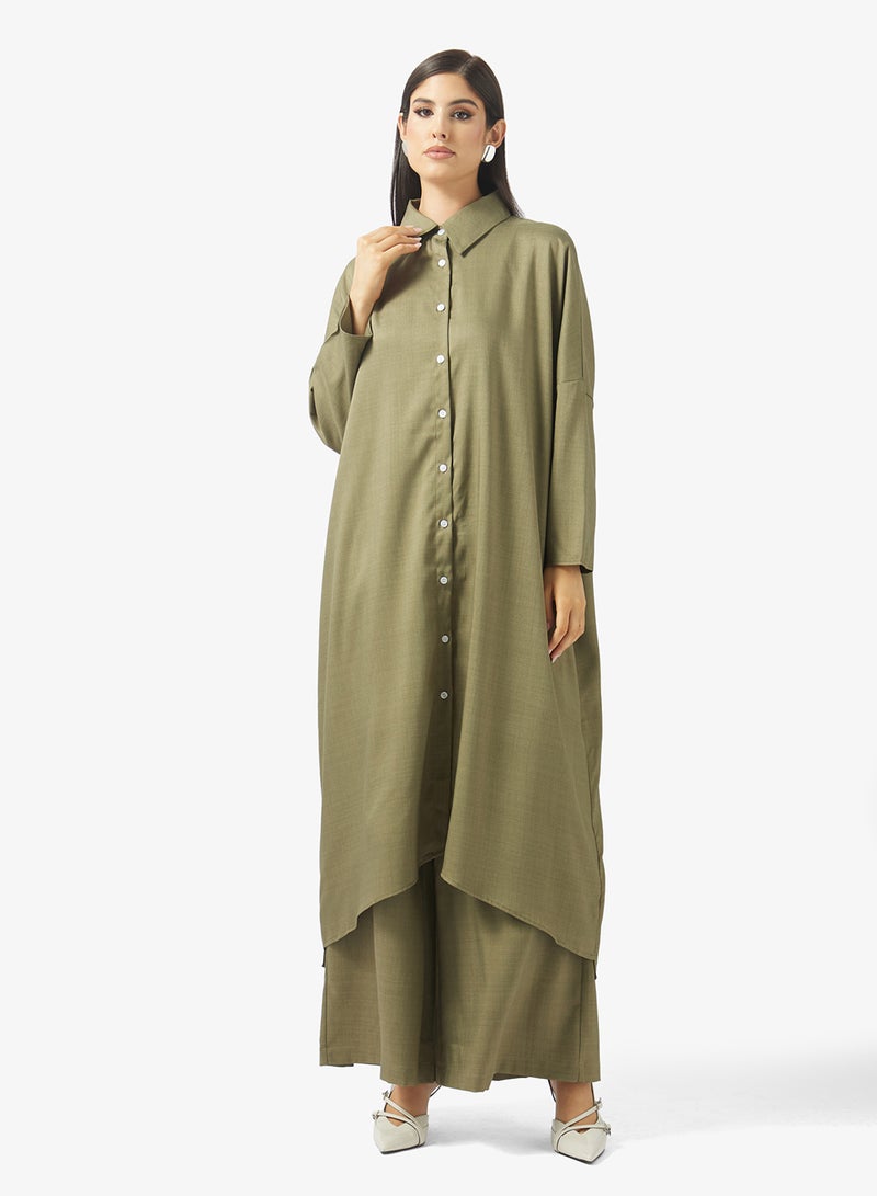 Khizana Longline Tunic & Pant Set - Image 4