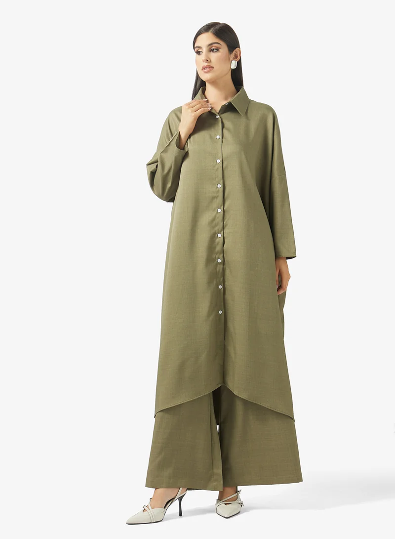 Longline Tunic & Pant Set