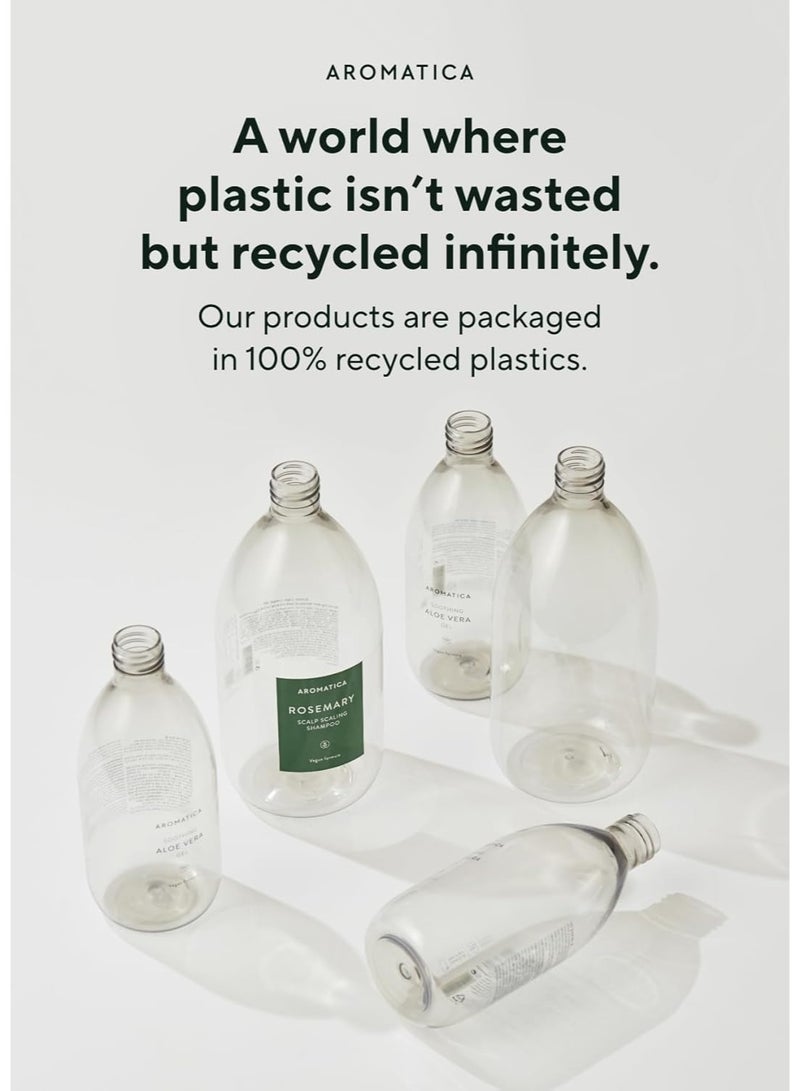 AROMATICA Tea Tree Purifying Shampoo, 400 ml - Image 4