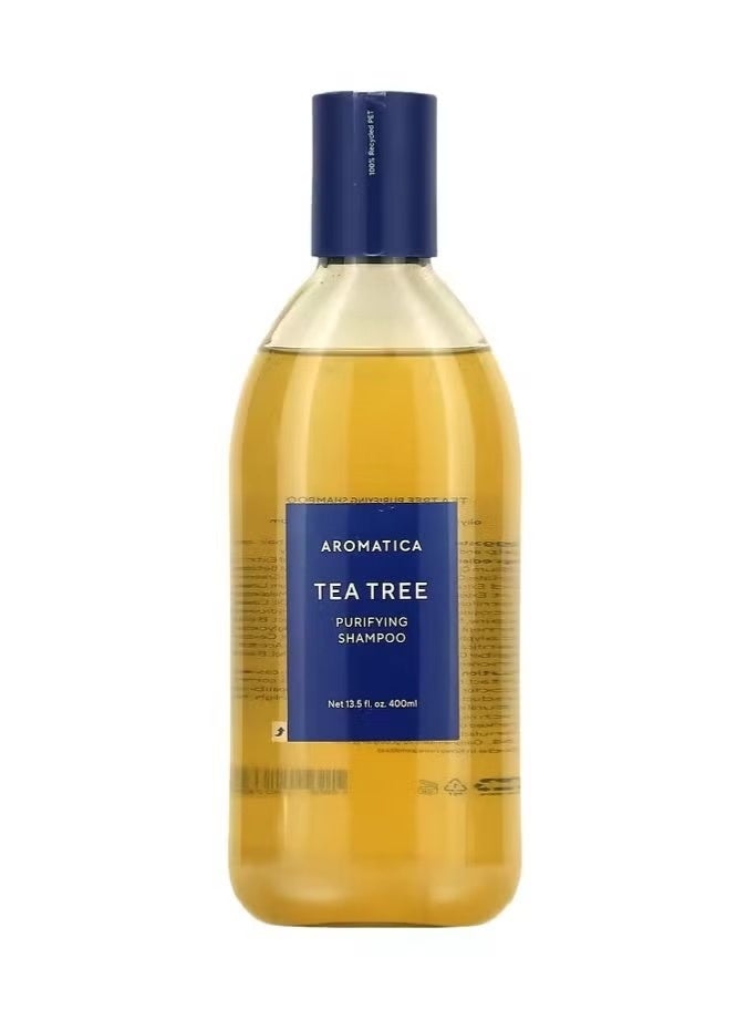 AROMATICA Tea Tree Purifying Shampoo, 400 ml - Image 3