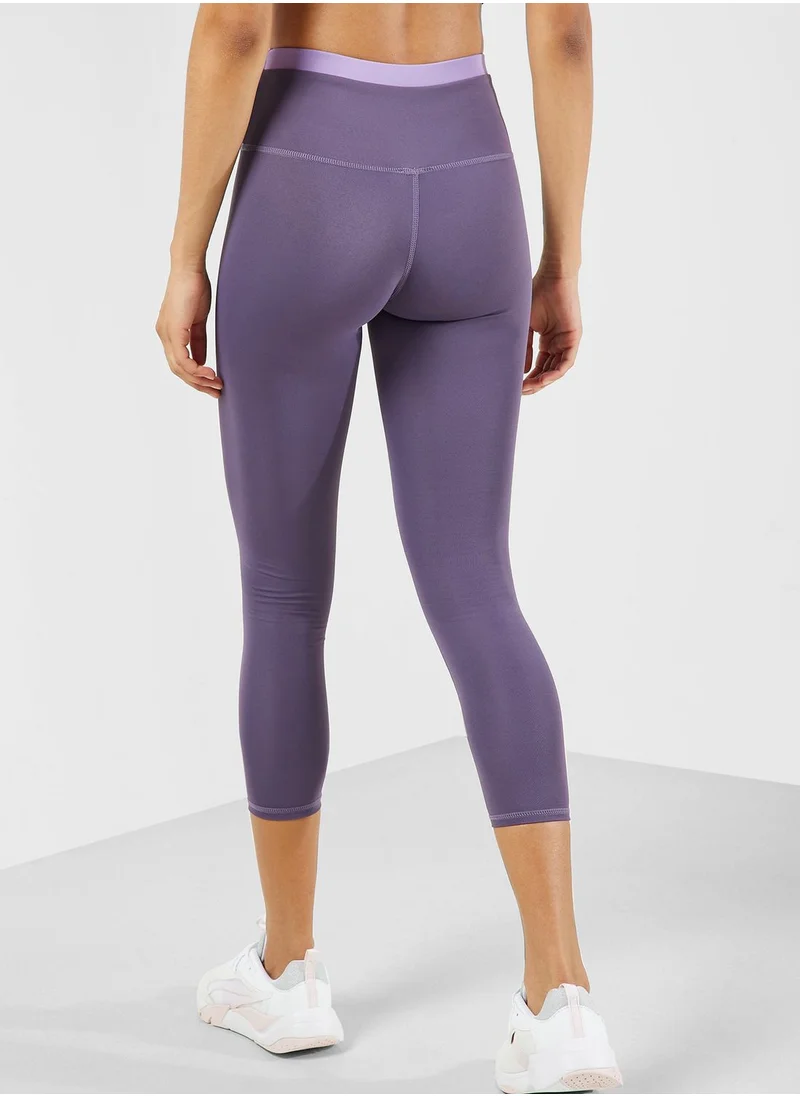 فورورد Contrast Waist Detail Seamless Leggings