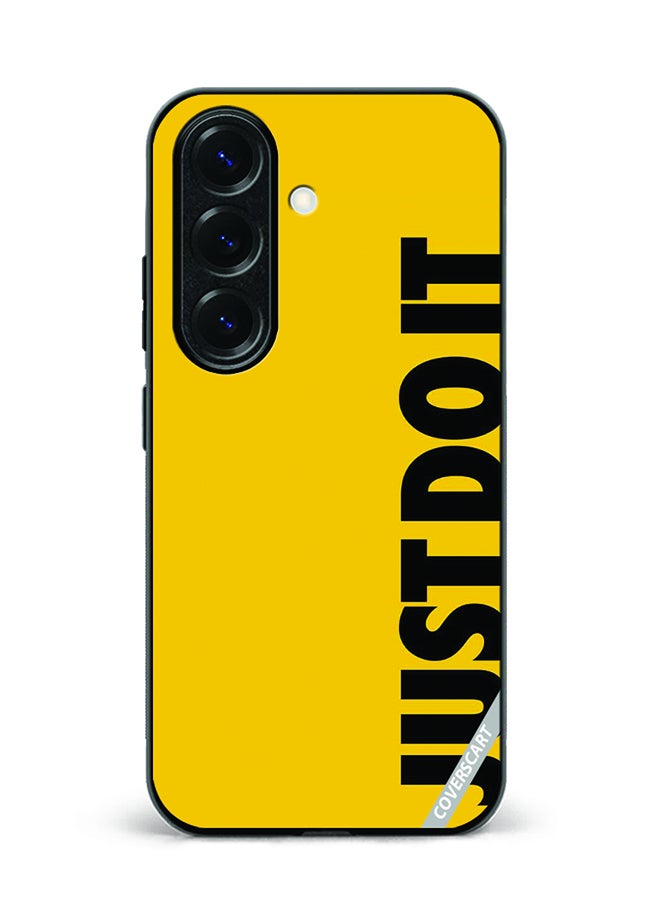 COVERSCART Protective Case Cover For Samsung Galaxy S25 Just Do It Design Multicolour