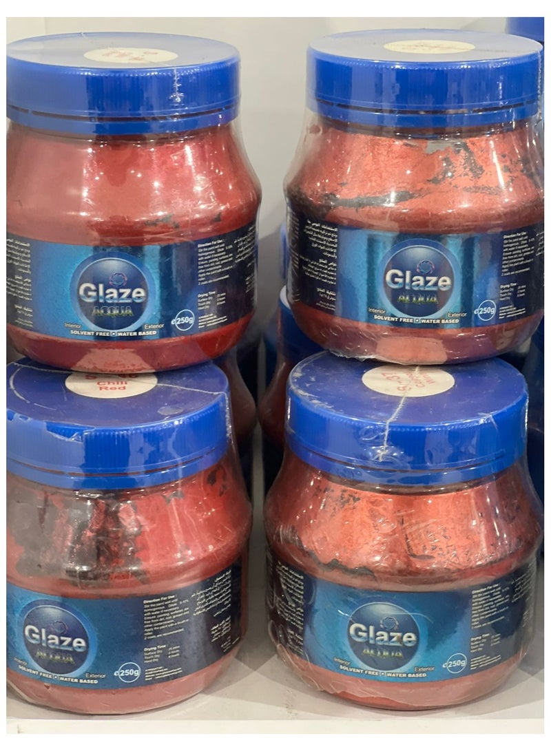 GLAZE ACQUA WATER BASED PAINT COLOR - COPPER WINE (S37) 250GMS