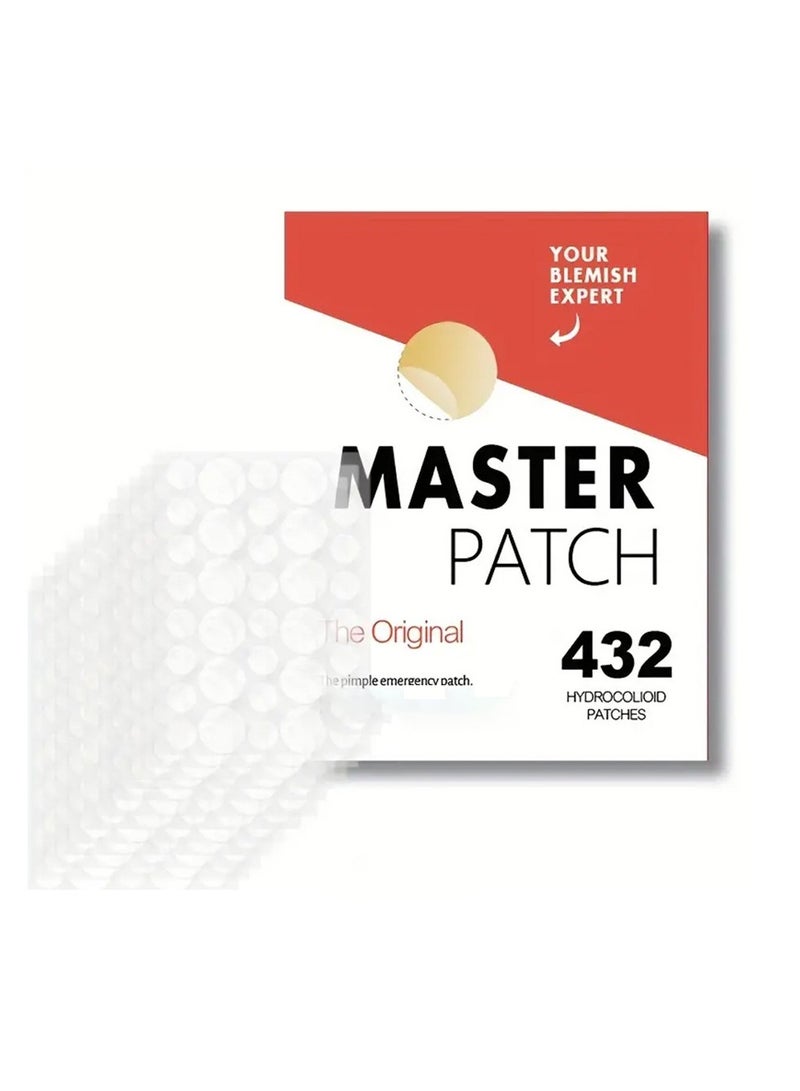 Acne patch 432 Count Pimple Patch, Acne Covering Stickers For Face And Skin, For Men And Women Daily Skin Care - Image 1