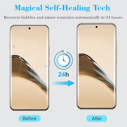 SupCares TPU Anti Glare Matte Unbreakable Membrane Screen Protector for Realme 13 Pro Plus and Realme 13 Pro (6.7 Inch) With Easy Self Installation Kit | Fingerprint Working | Edge to Edge Coverage - Image 4