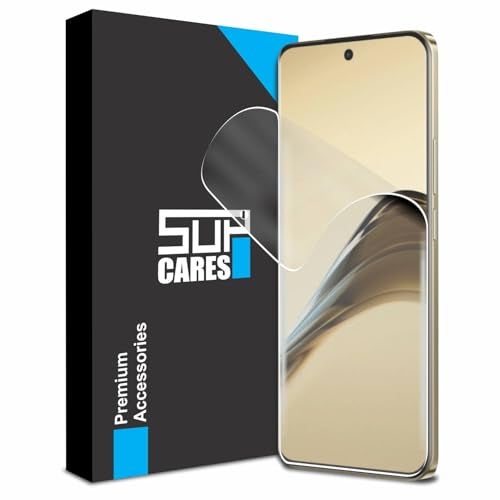 SupCares TPU Anti Glare Matte Unbreakable Membrane Screen Protector for Realme 13 Pro Plus and Realme 13 Pro (6.7 Inch) With Easy Self Installation Kit | Fingerprint Working | Edge to Edge Coverage - Image 1