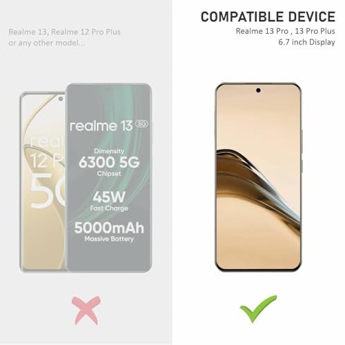 SupCares TPU Anti Glare Matte Unbreakable Membrane Screen Protector for Realme 13 Pro Plus and Realme 13 Pro (6.7 Inch) With Easy Self Installation Kit | Fingerprint Working | Edge to Edge Coverage - Image 2