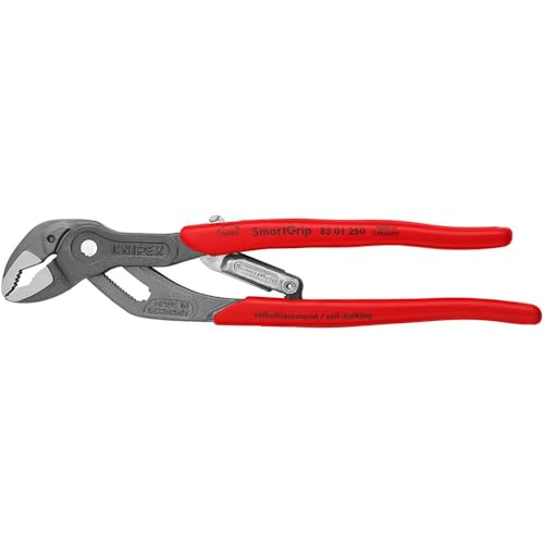 KNIPEX Auto Adjusting Water Pump Pliers,Red and Silver - Image 1