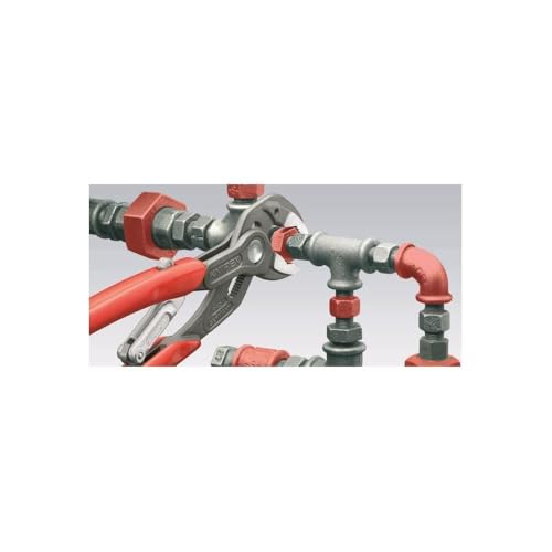 KNIPEX Auto Adjusting Water Pump Pliers,Red and Silver - Image 4