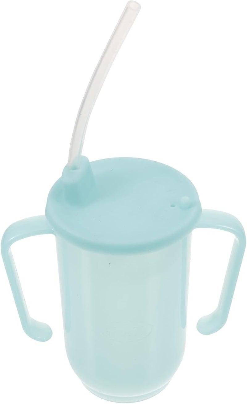 VILLCASE Unbreakable Patient Drinking Cup with Handle, Anti-choking Spill-resistant Liquid Diet Cup for Elderly Bedridden Use, Adaptive Medical Feeding Mug for Home Care - Image 1