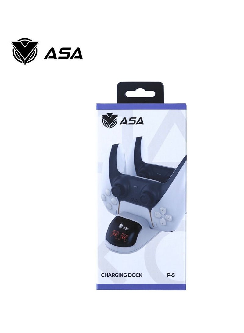 ASA Premium Dual Charging Dock For PlayStation 5  - Image 1