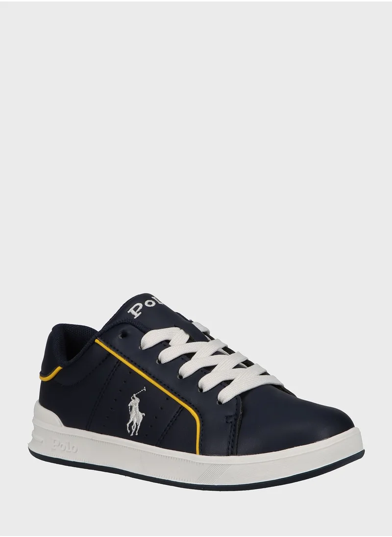 POLO RALPH LAUREN Youth Heritage Court III Lace Up Sneakers