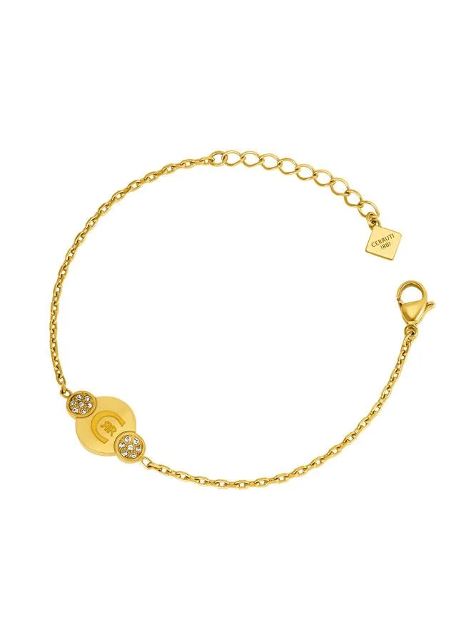 Lavinia Gold Plated Stainless Steel Chain Bracelet for Women