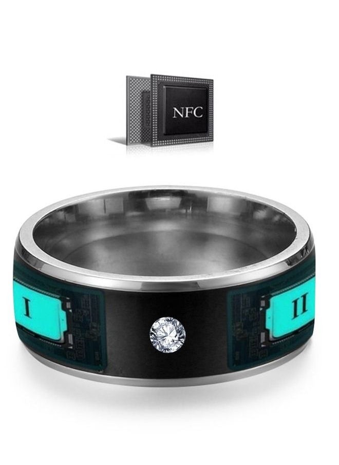 NFC - Dragon Pattern Technology Waterproof Android Phone Equipment Intelligent NFC Finger Ring Smart Wearable Connect - Image 1