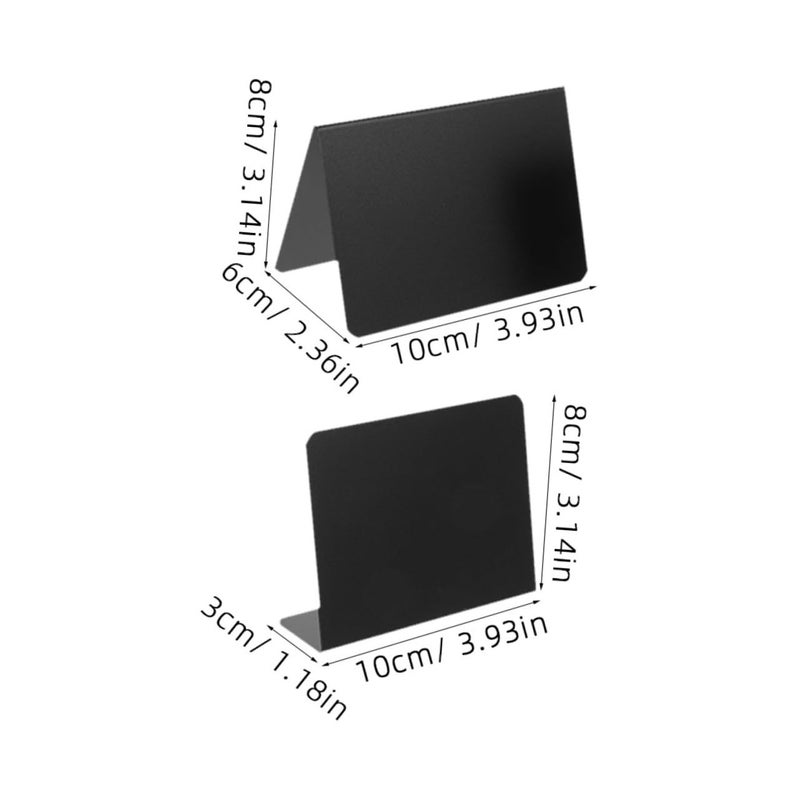 Erasable Mini Chalkboard Signs 12Pcs for Weddings Parties Buffet Food Labels - Image 3