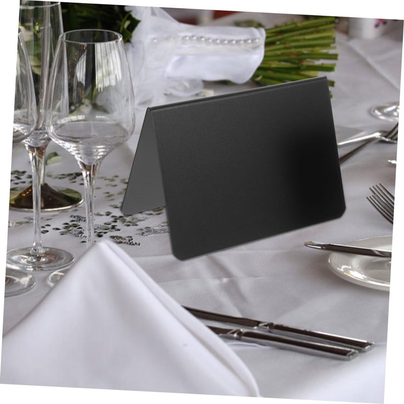 Erasable Mini Chalkboard Signs 12Pcs for Weddings Parties Buffet Food Labels - Image 5