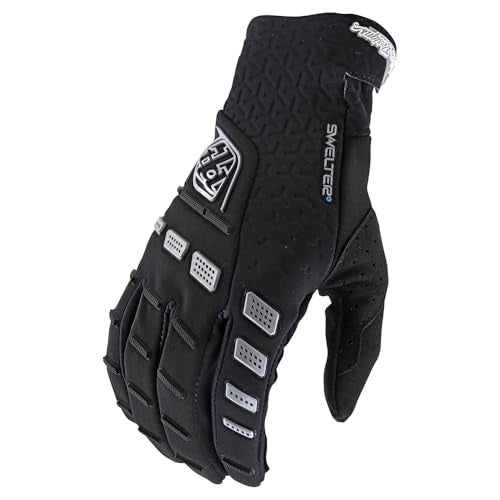 Troy Lee Designs قفازات ركوب الدراجات النارية من تروي لي ديزاينز، قفاز سويلتر (أسود، متوسط) - Image 5