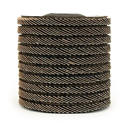 BHA Grinding and Sanding Flap Discs T27, 4-1/2" x 7/8", 40 Grit - 10 Pack - Image 3